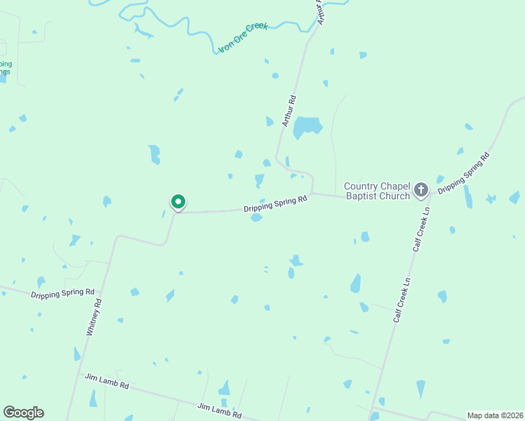 map of restaurants, bars, coffee shops, grocery stores, and more near 7566 Dripping Spring Road in Denison