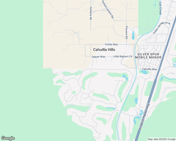 map of restaurants, bars, coffee shops, grocery stores, and more near 330 Metate Place in Palm Desert