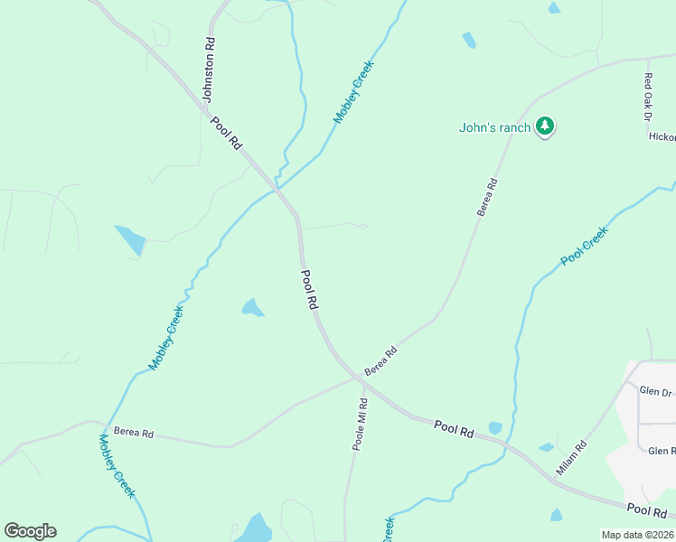 map of restaurants, bars, coffee shops, grocery stores, and more near 4478 Pool Road in Winston