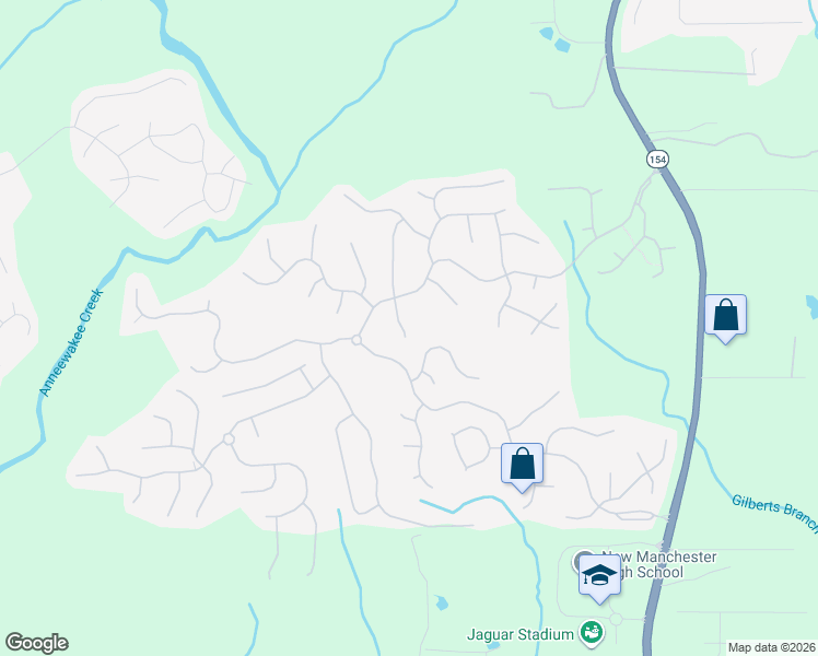map of restaurants, bars, coffee shops, grocery stores, and more near 4460 Feather Way in Douglasville