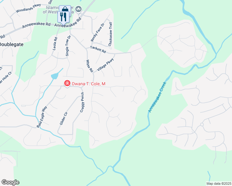 map of restaurants, bars, coffee shops, grocery stores, and more near 4438 Tuckahoe Court in Douglasville