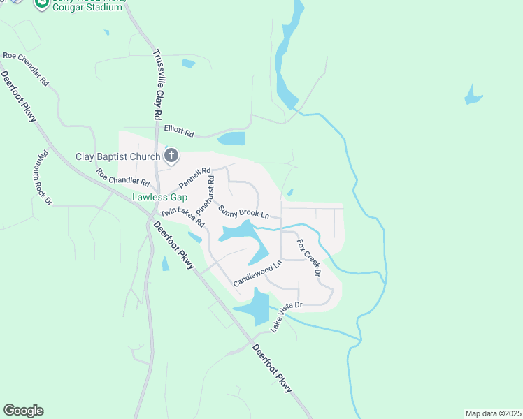 map of restaurants, bars, coffee shops, grocery stores, and more near 102 Morningside Drive in Trussville
