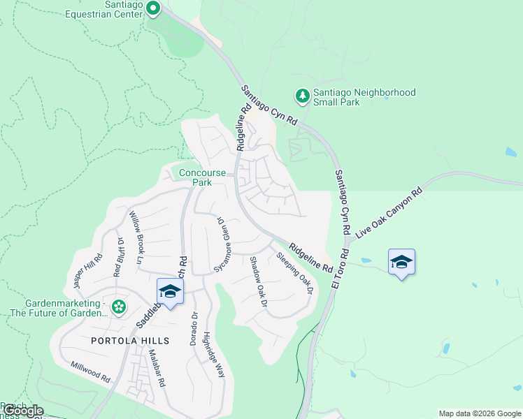 map of restaurants, bars, coffee shops, grocery stores, and more near 28972 Canyon Rim Drive in Lake Forest