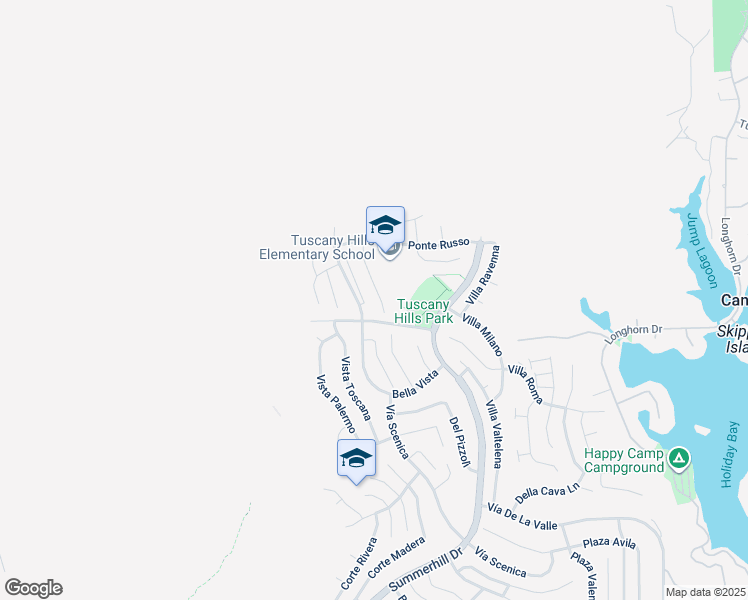 map of restaurants, bars, coffee shops, grocery stores, and more near 5 Ponte Brava in Lake Elsinore