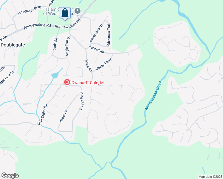 map of restaurants, bars, coffee shops, grocery stores, and more near 4426 Tuckahoe Court in Douglasville