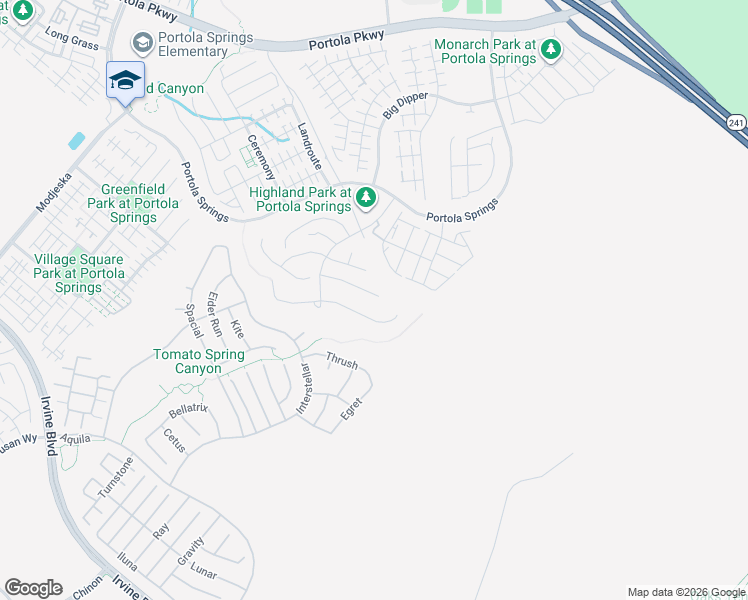 map of restaurants, bars, coffee shops, grocery stores, and more near 104 Sunnybank in Irvine