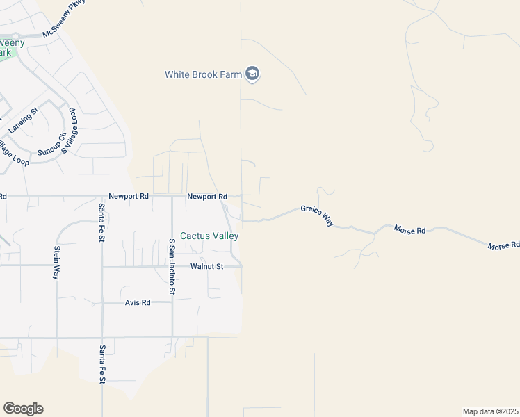 map of restaurants, bars, coffee shops, grocery stores, and more near 40580 Newport Road in Hemet