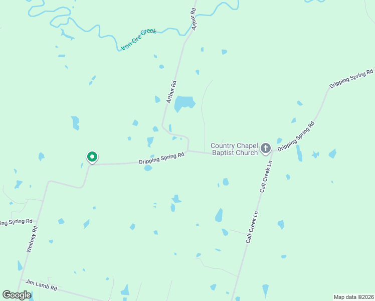 map of restaurants, bars, coffee shops, grocery stores, and more near 7350 Dripping Spring Road in Denison