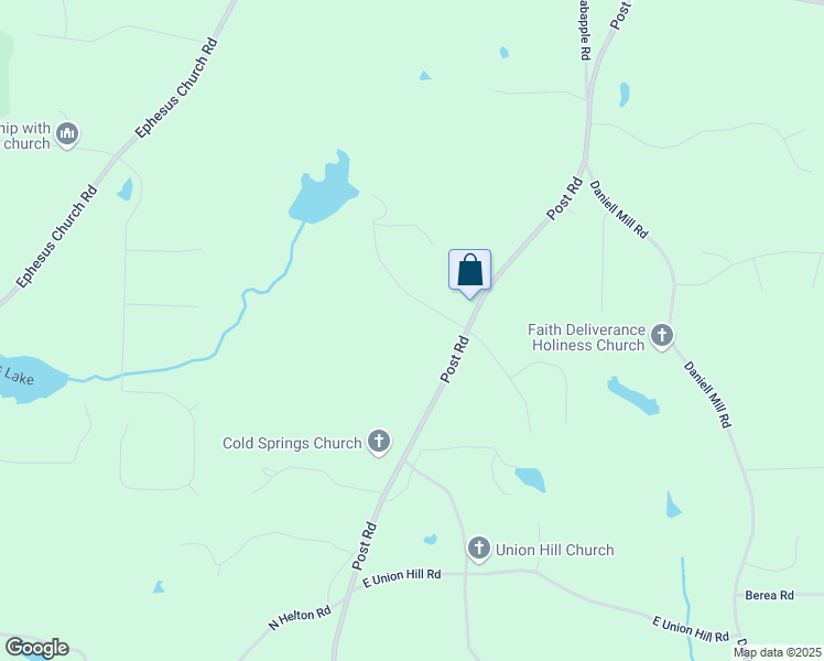 map of restaurants, bars, coffee shops, grocery stores, and more near 8489 Moccasin Lake Road in Winston