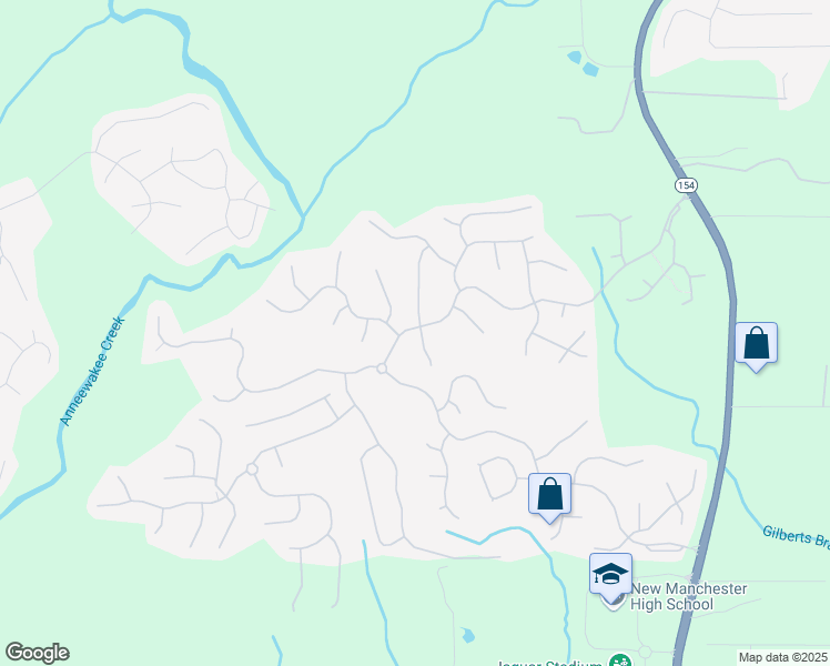 map of restaurants, bars, coffee shops, grocery stores, and more near 4405 Feather Way in Douglasville