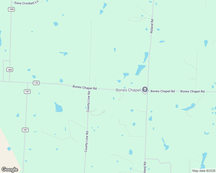 map of restaurants, bars, coffee shops, grocery stores, and more near 1865 Bones Chapel Road in Whitesboro