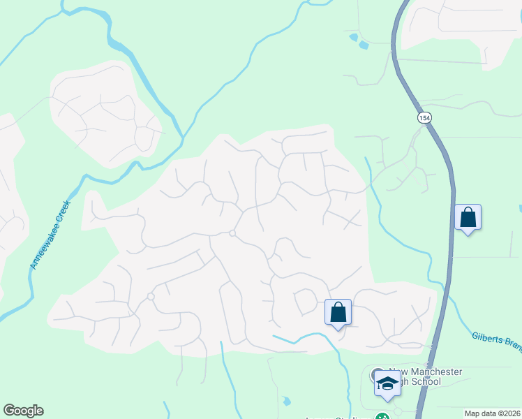 map of restaurants, bars, coffee shops, grocery stores, and more near 4400 Feather Way in Douglasville