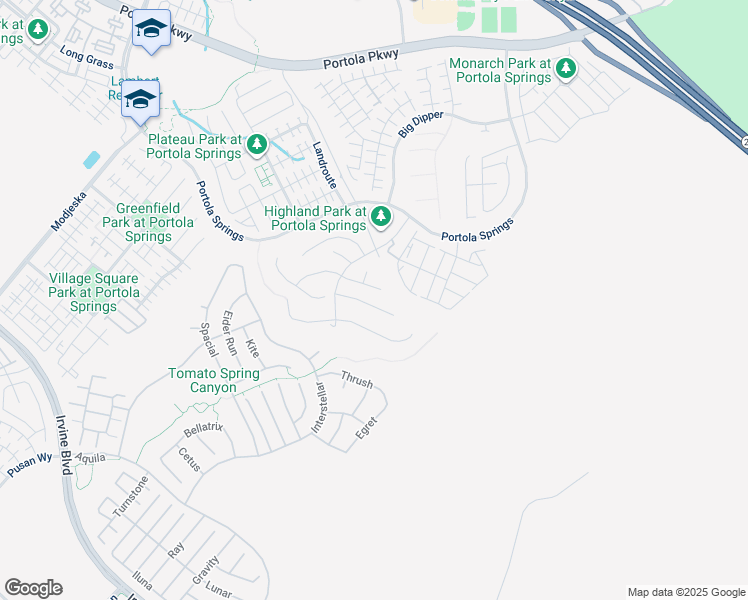 map of restaurants, bars, coffee shops, grocery stores, and more near 111 Sunnybank in Irvine