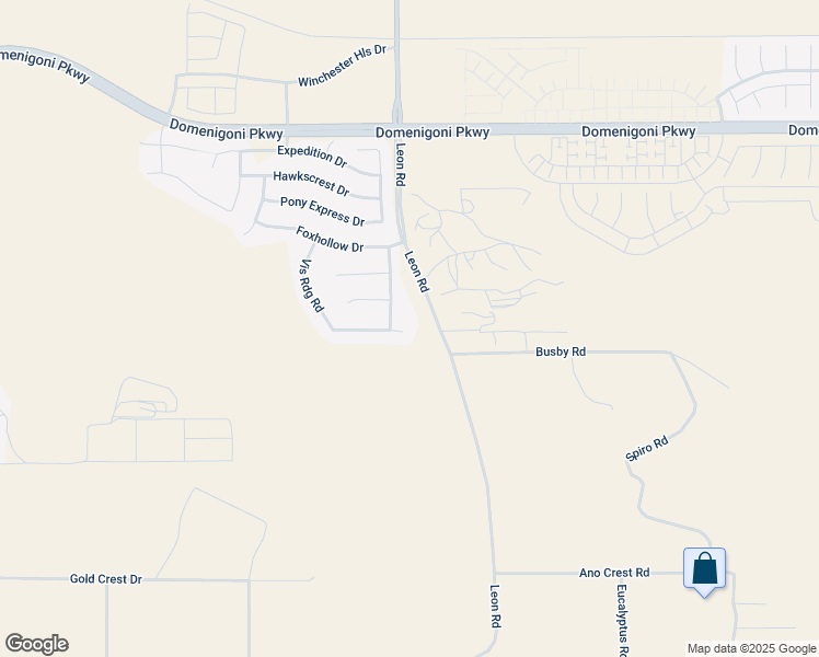 map of restaurants, bars, coffee shops, grocery stores, and more near 29905 Leon Road in Winchester