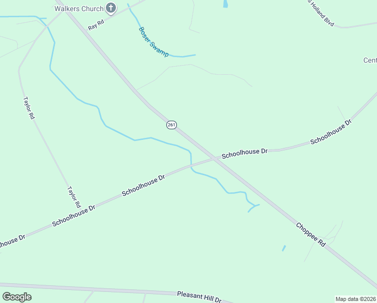 map of restaurants, bars, coffee shops, grocery stores, and more near 1289 County Road S-22-35 in Hemingway