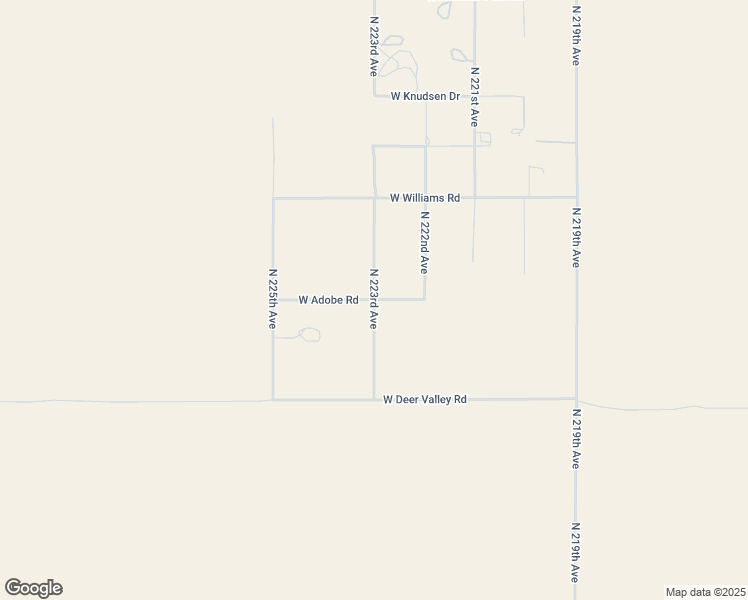 map of restaurants, bars, coffee shops, grocery stores, and more near 22076 North 223rd Avenue in Surprise