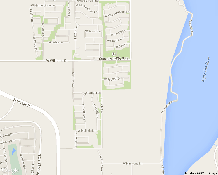 map of restaurants, bars, coffee shops, grocery stores, and more near 11835 West Via Montoya Drive in Sun City