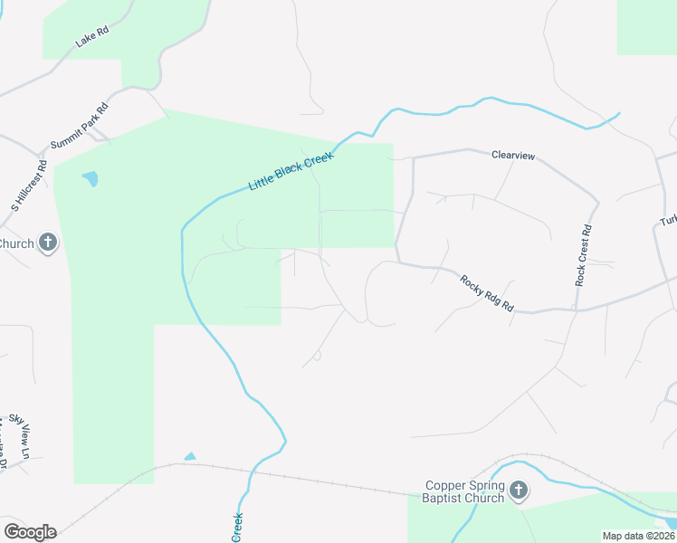 map of restaurants, bars, coffee shops, grocery stores, and more near 790 Rocky Ridge Road in Odenville