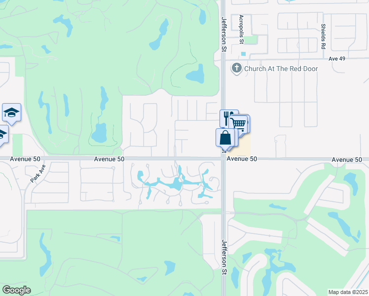 map of restaurants, bars, coffee shops, grocery stores, and more near 49900 Patti Court in La Quinta