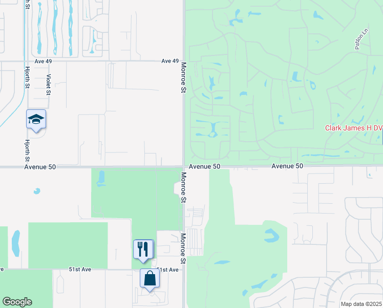 map of restaurants, bars, coffee shops, grocery stores, and more near 82011 Deniro Court in Indio