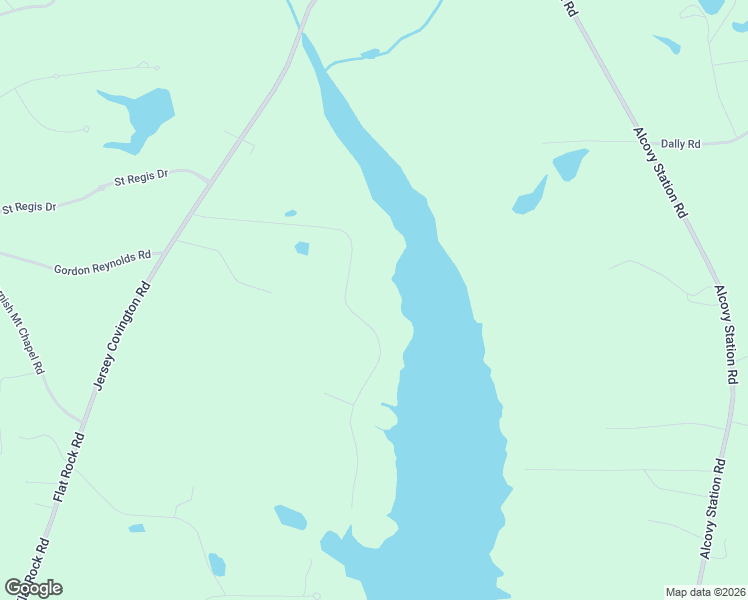 map of restaurants, bars, coffee shops, grocery stores, and more near 622 Lake Varner Drive in Covington