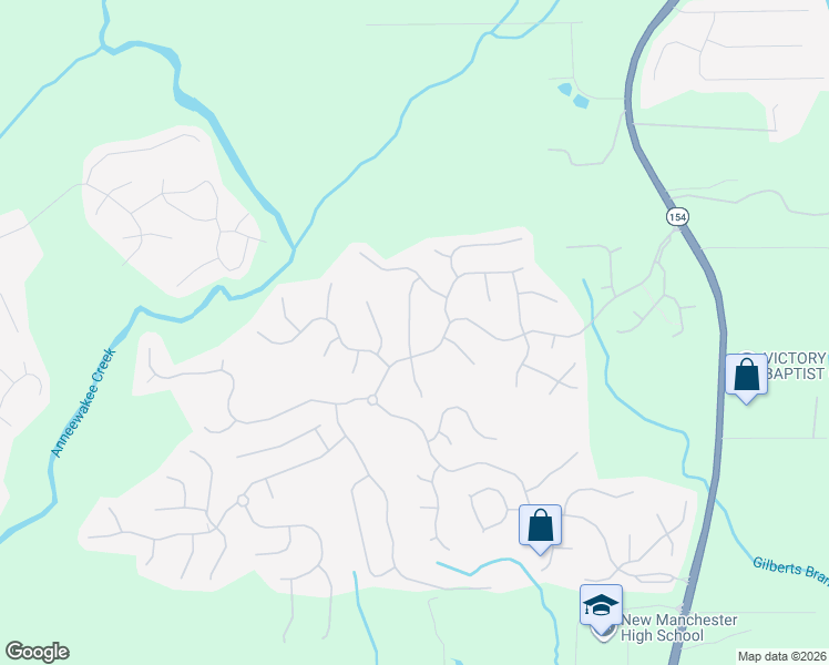 map of restaurants, bars, coffee shops, grocery stores, and more near 4450 Teepee Pass in Douglasville