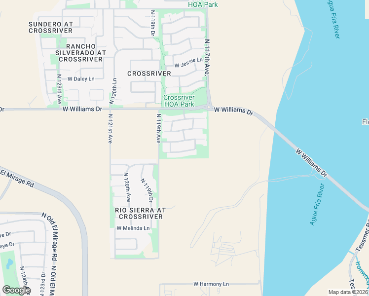 map of restaurants, bars, coffee shops, grocery stores, and more near 11751 West Foothill Drive in Sun City