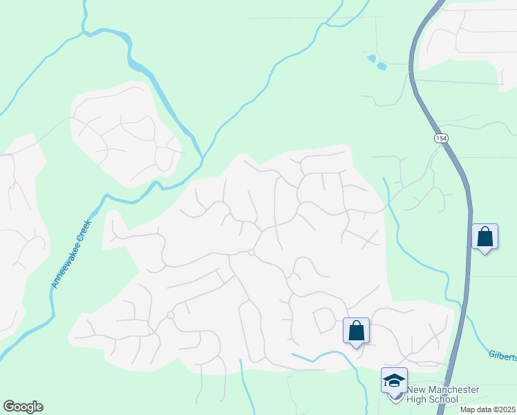 map of restaurants, bars, coffee shops, grocery stores, and more near 2980 Bluff Winds Place in Douglasville