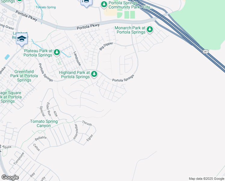 map of restaurants, bars, coffee shops, grocery stores, and more near 113 Thimbleberry in Irvine