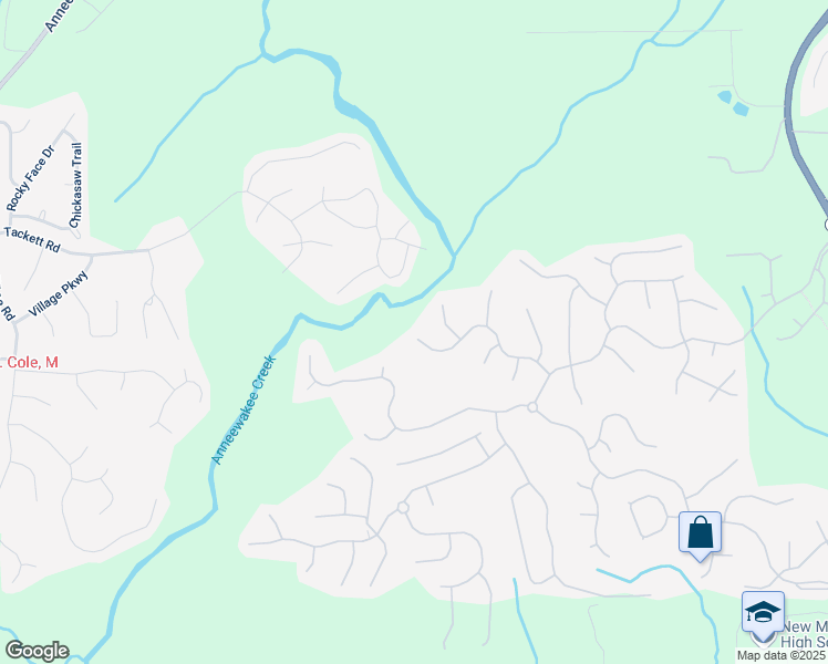 map of restaurants, bars, coffee shops, grocery stores, and more near 4220 Spur Look Crossing in Douglasville