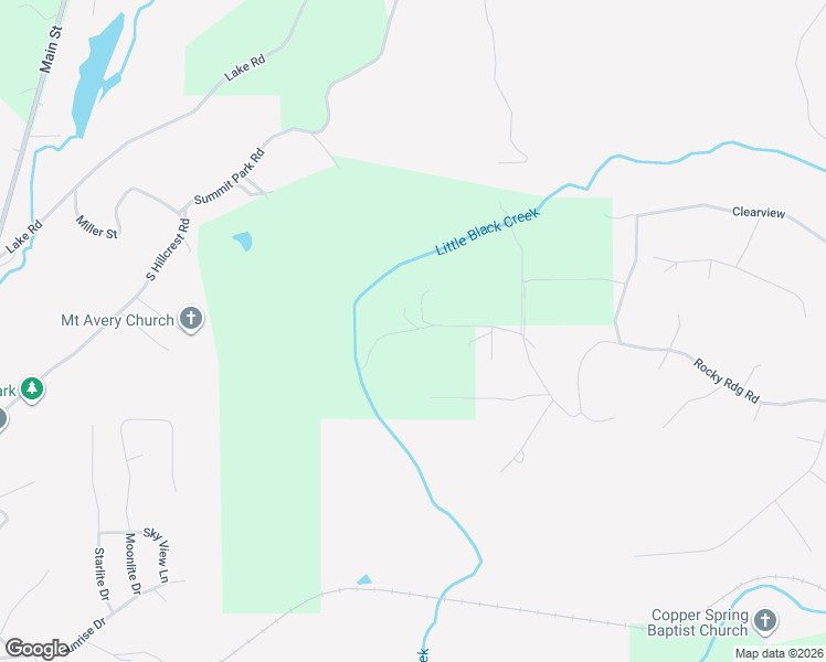 map of restaurants, bars, coffee shops, grocery stores, and more near 1208 Rocky Ridge Road in Odenville