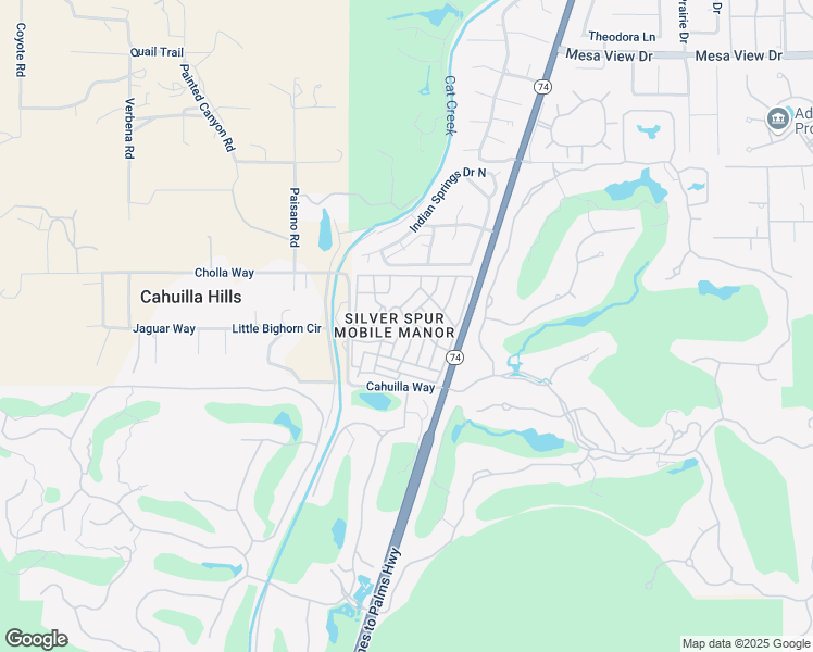 map of restaurants, bars, coffee shops, grocery stores, and more near 1 Running H in Palm Desert