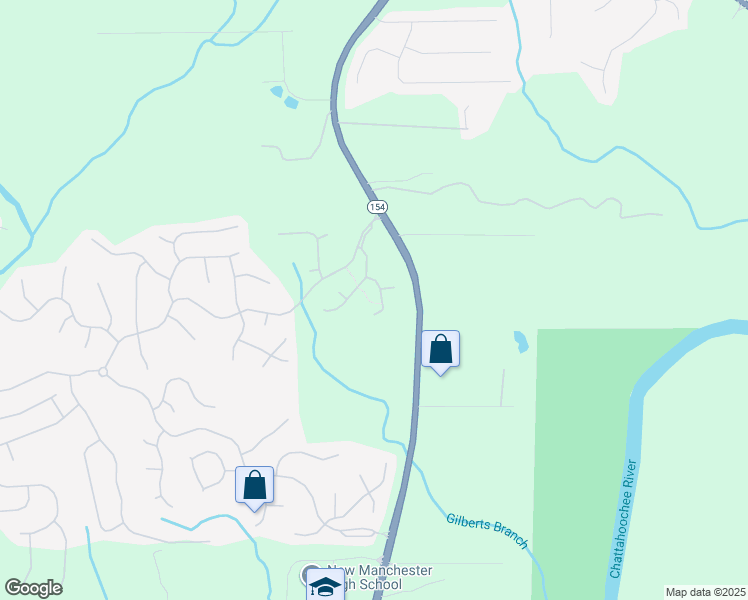 map of restaurants, bars, coffee shops, grocery stores, and more near 2605 Thunder Basin Way in Douglasville