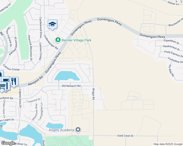 map of restaurants, bars, coffee shops, grocery stores, and more near 29858 Salmon Street in Menifee