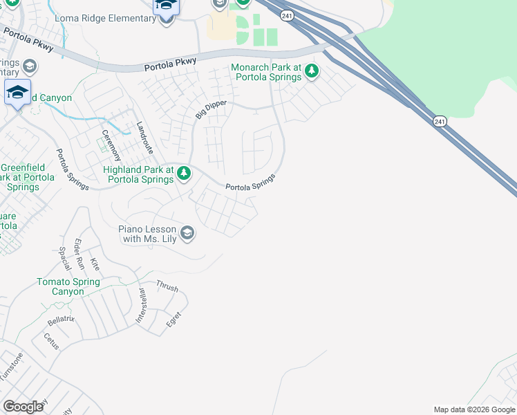 map of restaurants, bars, coffee shops, grocery stores, and more near 140 Tomahawk in Irvine