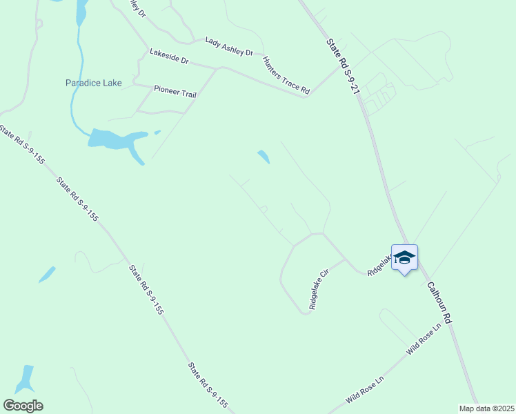 map of restaurants, bars, coffee shops, grocery stores, and more near Ridgecrest Court in St. Matthews