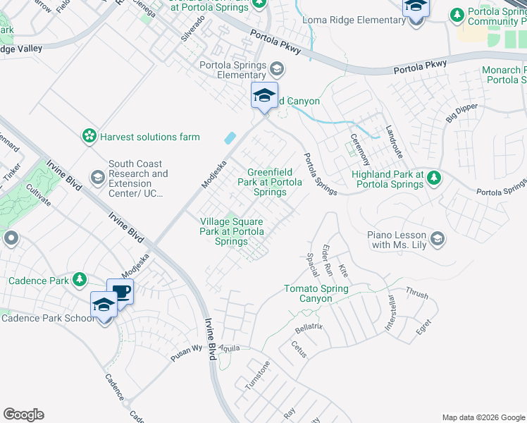 map of restaurants, bars, coffee shops, grocery stores, and more near 148 Nature Walk in Irvine