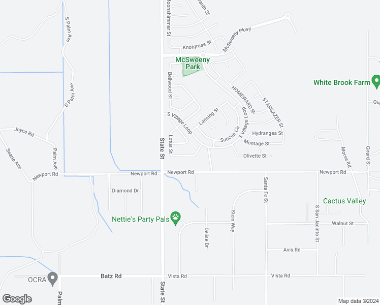 map of restaurants, bars, coffee shops, grocery stores, and more near 318 Mahogany Street in Hemet