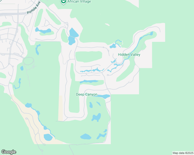 map of restaurants, bars, coffee shops, grocery stores, and more near 74305 Desert Oasis Trail in Indian Wells