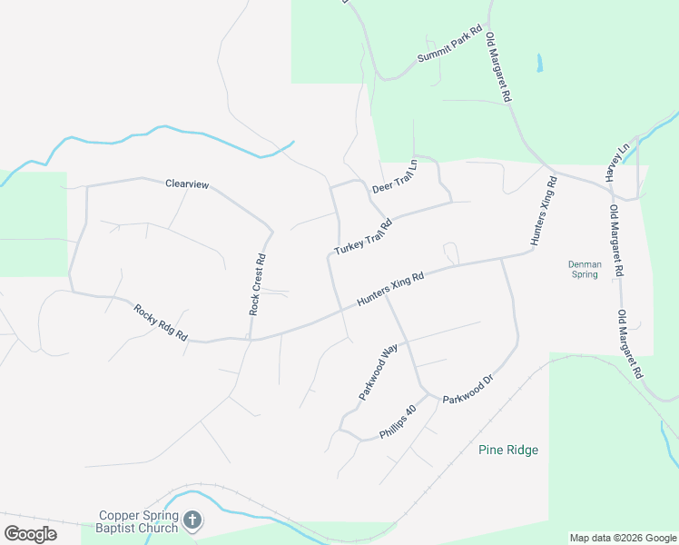 map of restaurants, bars, coffee shops, grocery stores, and more near 670 Hunters Crossing Road in Odenville