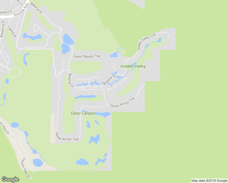 map of restaurants, bars, coffee shops, grocery stores, and more near 50200 Hidden Valley Trail South in Indian Wells