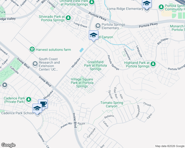 map of restaurants, bars, coffee shops, grocery stores, and more near 148 Nature Walk in Irvine