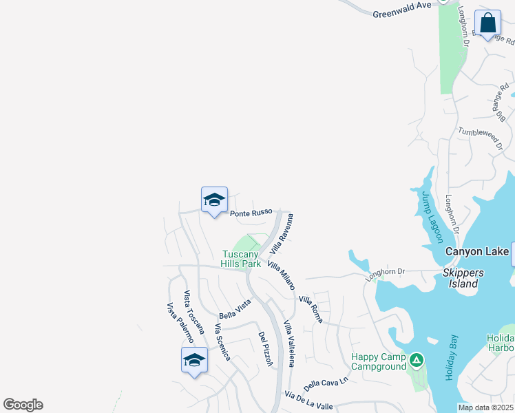 map of restaurants, bars, coffee shops, grocery stores, and more near 3 Ponte Bianco in Lake Elsinore