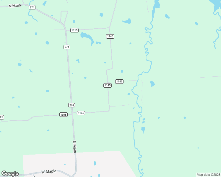 map of restaurants, bars, coffee shops, grocery stores, and more near 199-757 County Road 1145 in Ravenna