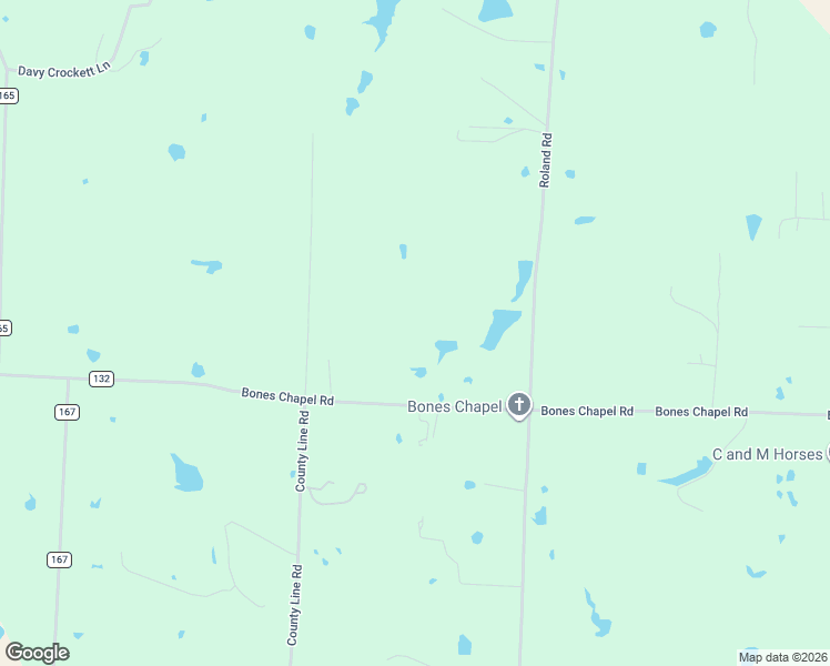 map of restaurants, bars, coffee shops, grocery stores, and more near 1865 Bones Chapel Road in Whitesboro