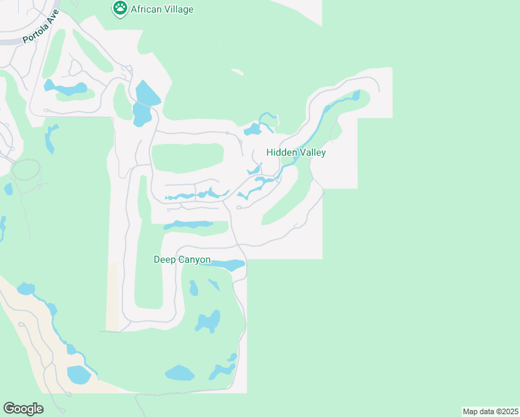 map of restaurants, bars, coffee shops, grocery stores, and more near 50133 Hidden Valley Trail in Indian Wells
