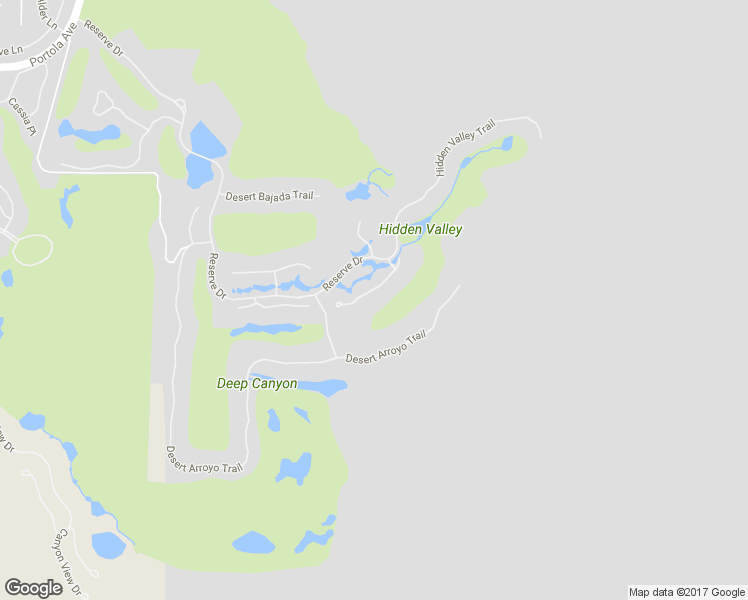 map of restaurants, bars, coffee shops, grocery stores, and more near 50112 Hidden Valley Trail South in Indian Wells