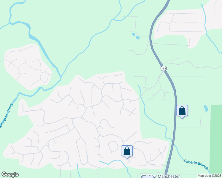 map of restaurants, bars, coffee shops, grocery stores, and more near 2922 Knoll View Place in Douglasville