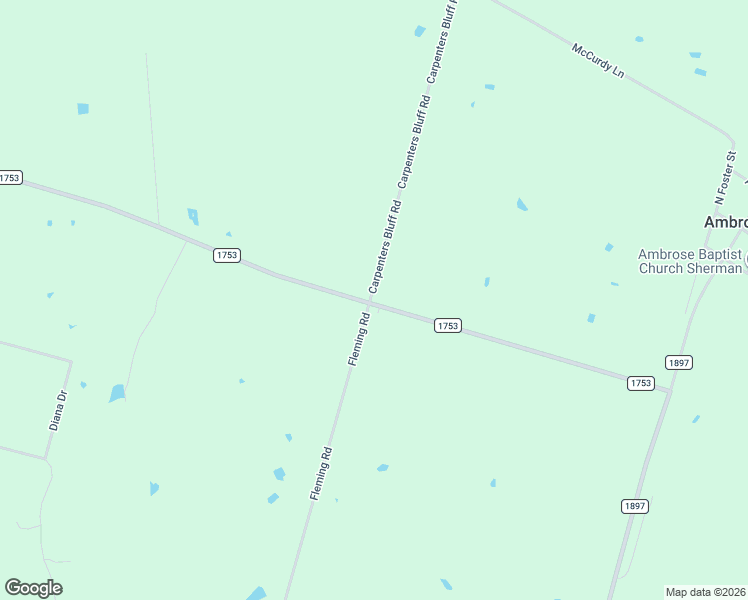 map of restaurants, bars, coffee shops, grocery stores, and more near 8436 Farm to Market Road 1753 in Bells