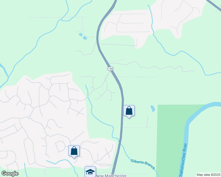 map of restaurants, bars, coffee shops, grocery stores, and more near 2640 Thunder Basin Ct in Douglasville